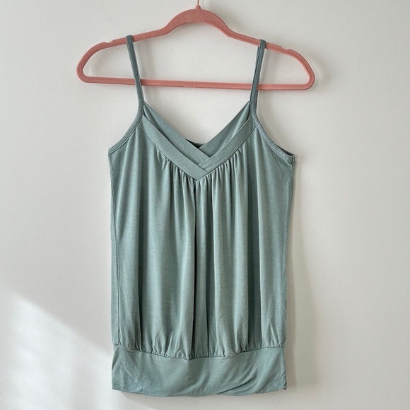 Romy Tops - Romy Seafoam Green Tank Top